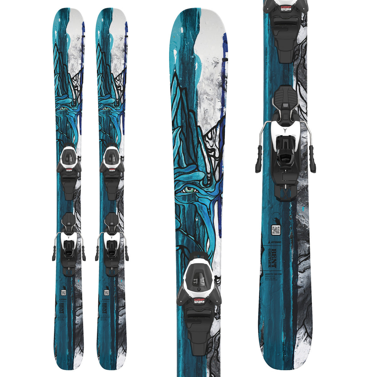 Atomic Bent Chetler Mini Ski + L 6 GW Bindings - Kids' 2024
