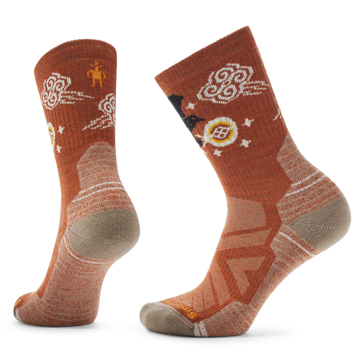 Smartwool Hike Light Cushion Guardian of the Skies Crew Socks - Women's Picante