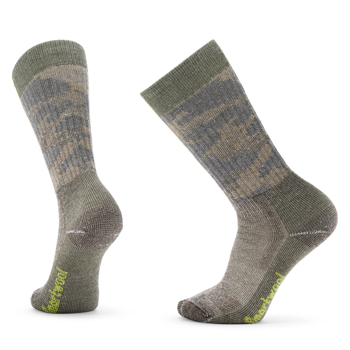 Smartwool Hunt Classic Edition Full Cushion Camo Tall Crew Socks Chestnut