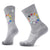 Smartwool Athletic Pride Pattern Crew Socks - Unisex Light Gray