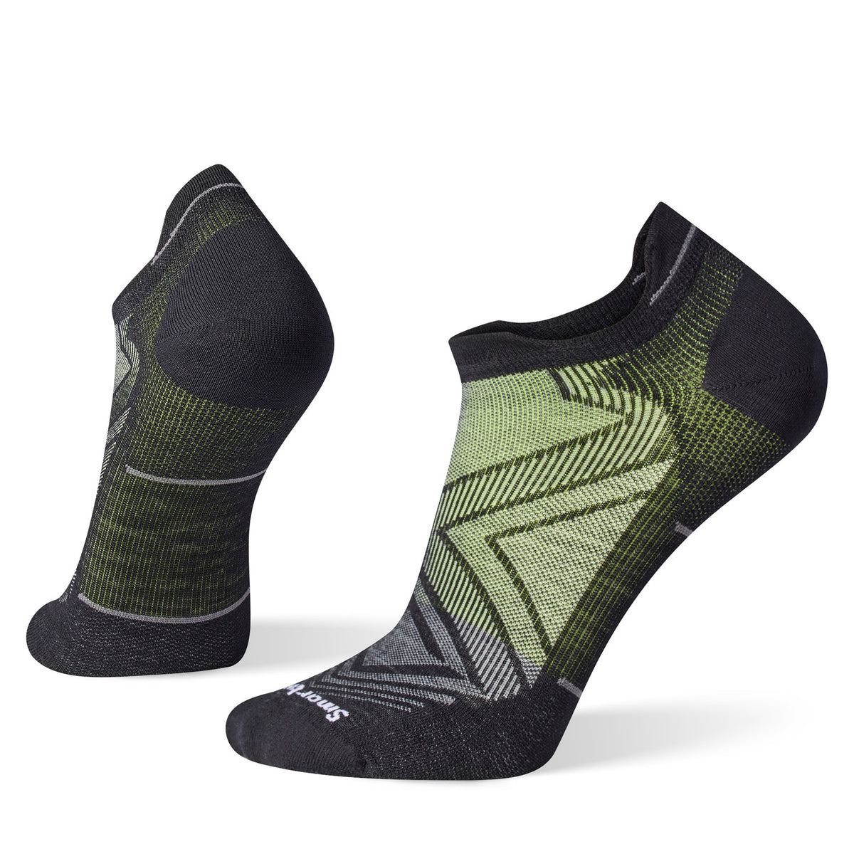 Smartwool Run Zero Cushion Low Ankle Socks - Men's Black