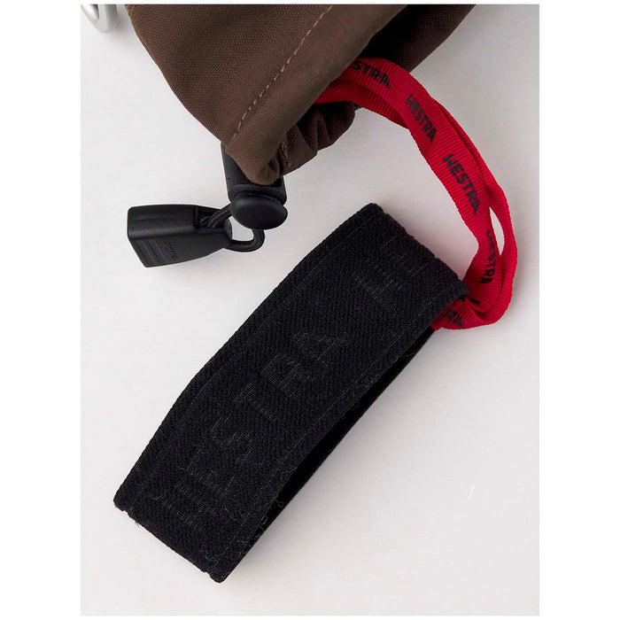 Hestra Army Leather Heli Ski 3-Finger Mittens Espresso