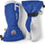 Hestra Army Leather Heli Ski 3-Finger Mittens Royal Blue