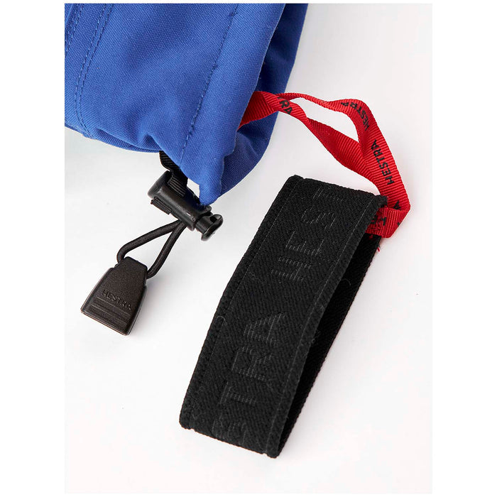 Hestra Army Leather Heli Ski 3-Finger Mittens Royal Blue