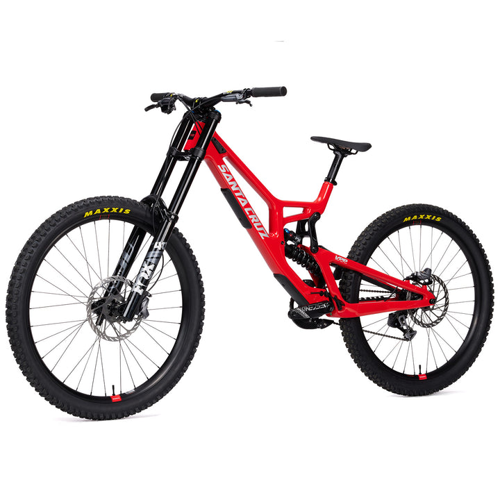 Santa Cruz V10 8 CC DH S Complete Mountain Bike 2024 Gloss Red