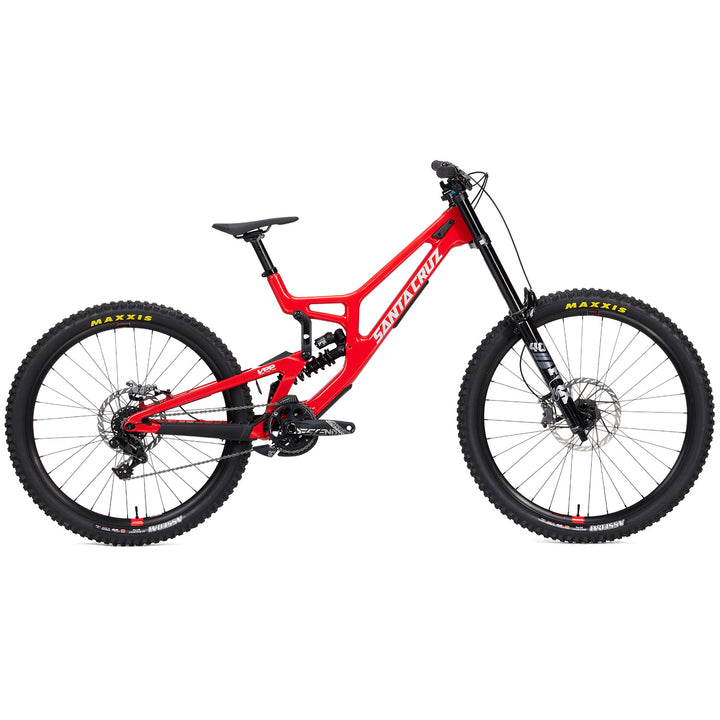 Santa Cruz V10 8 CC DH S Complete Mountain Bike 2024 Gloss Red