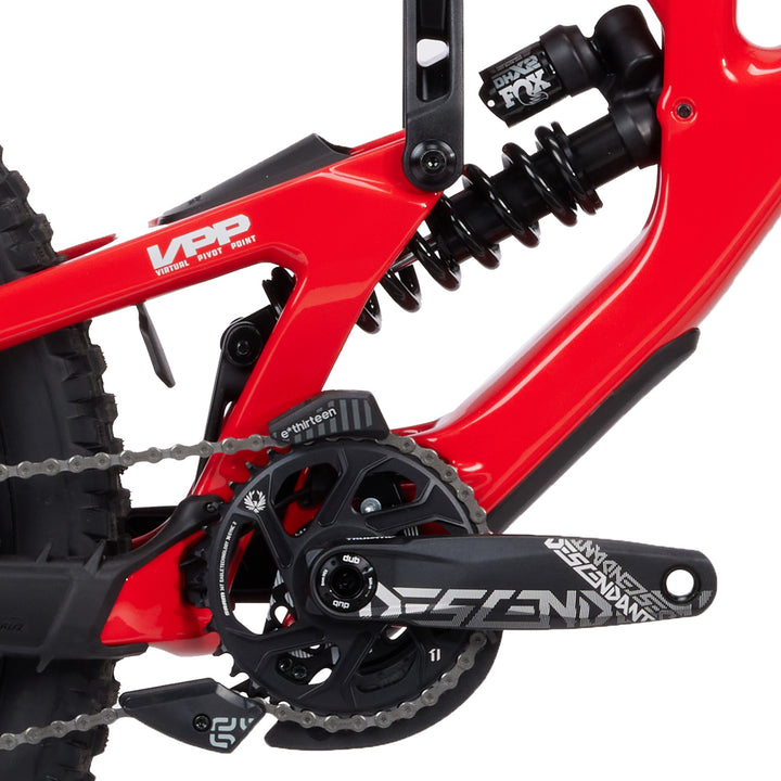 Santa Cruz V10 8 CC DH S Complete Mountain Bike 2024 Gloss Red