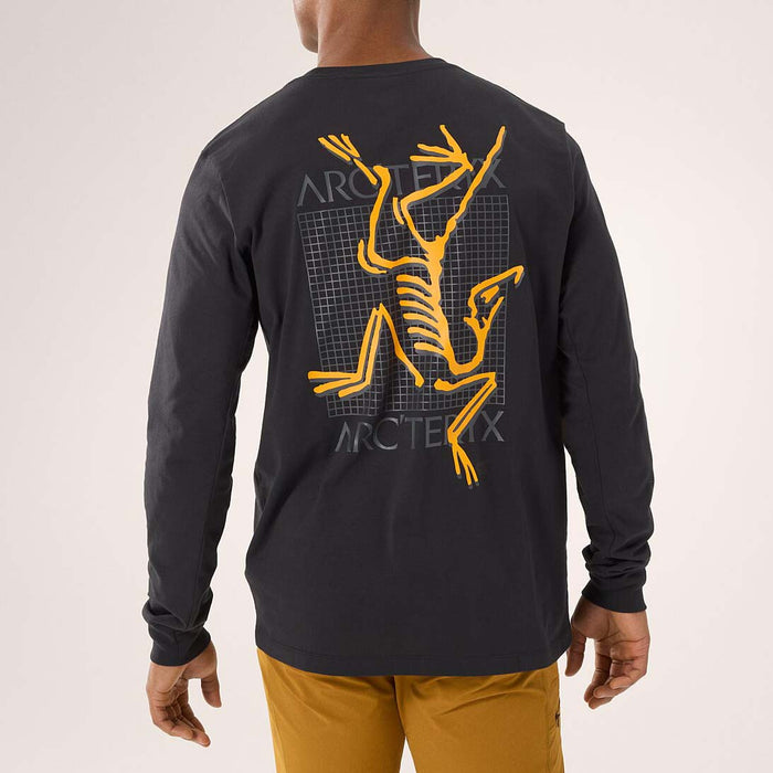 Arc'teryx Arc’Multi Bird Logo Long-Sleeve T-Shirt - Men's Black