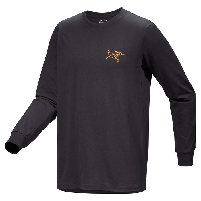 Arc'teryx Arc’Multi Bird Logo Long-Sleeve T-Shirt - Men's Black