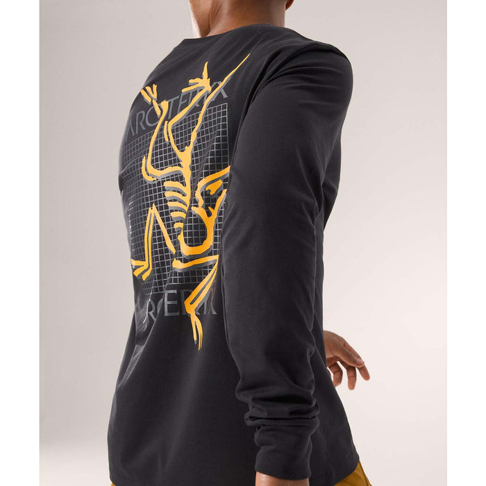 Arc'teryx Arc’Multi Bird Logo Long-Sleeve T-Shirt - Men's Black