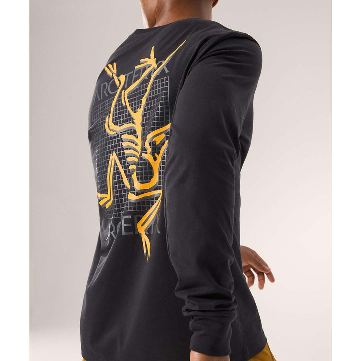 Arc'teryx Arc’Multi Bird Logo Long-Sleeve T-Shirt - Men's Black