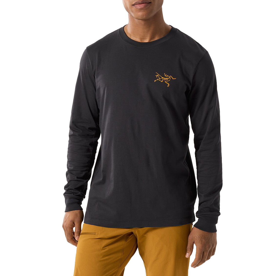 Arc'teryx Arc’Multi Bird Logo Long-Sleeve T-Shirt - Men's Black