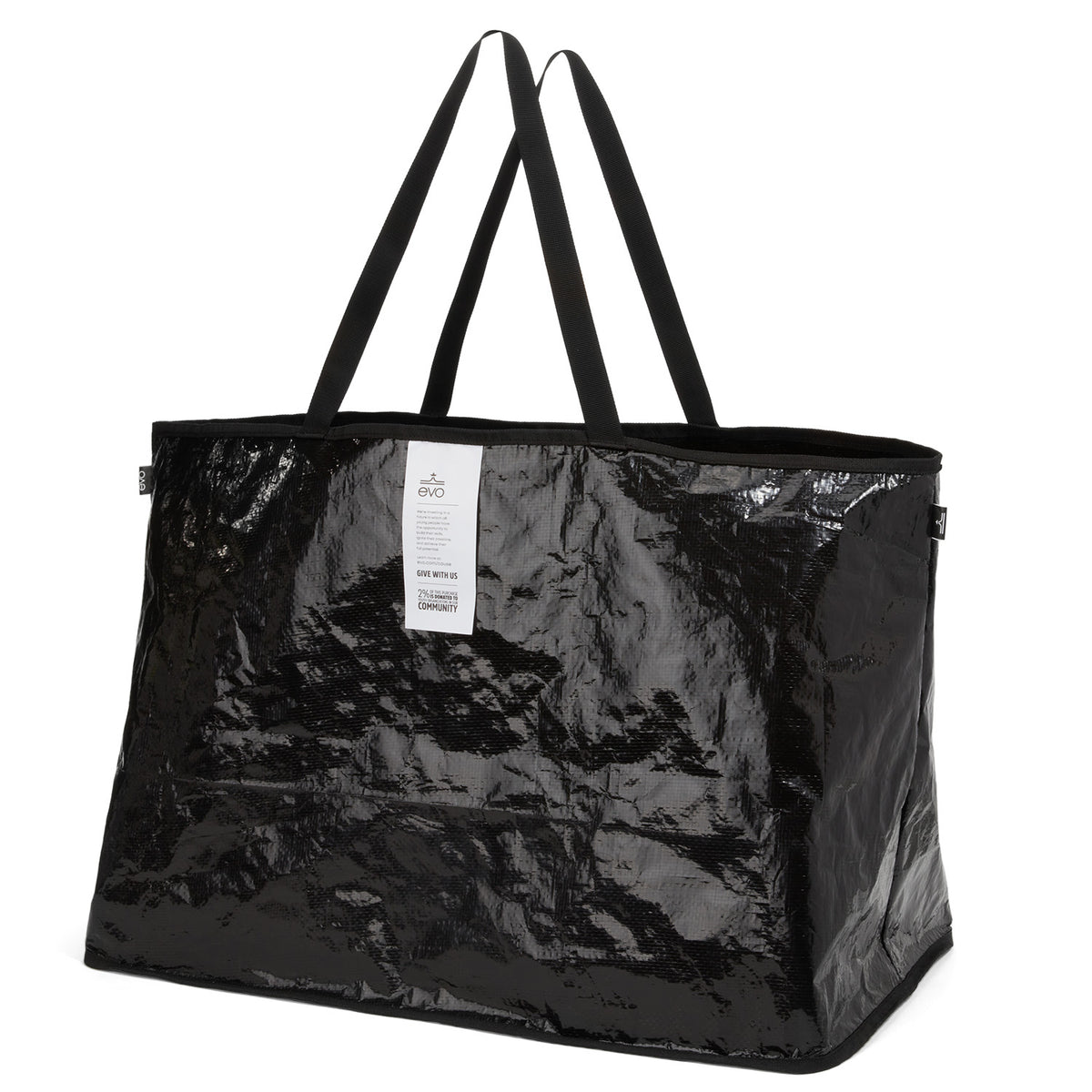 evo Shopping Tote Black