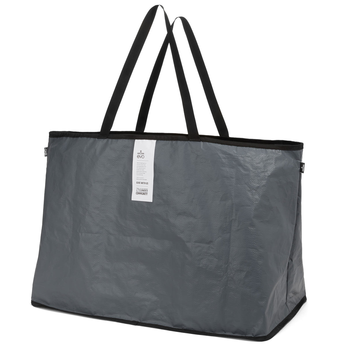 evo Shopping Tote Light Charcoal