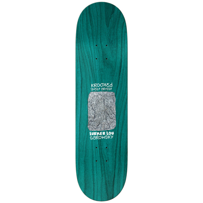 Krooked Lurker Lou Guest Artist 8.5 Skateboard Deck