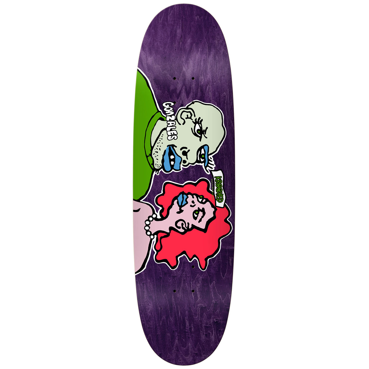 Krooked Team Klassic 9.1 Skateboard Deck