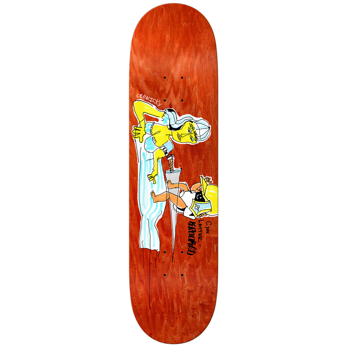 Krooked Cernicky Latter 8.38 Skateboard Deck