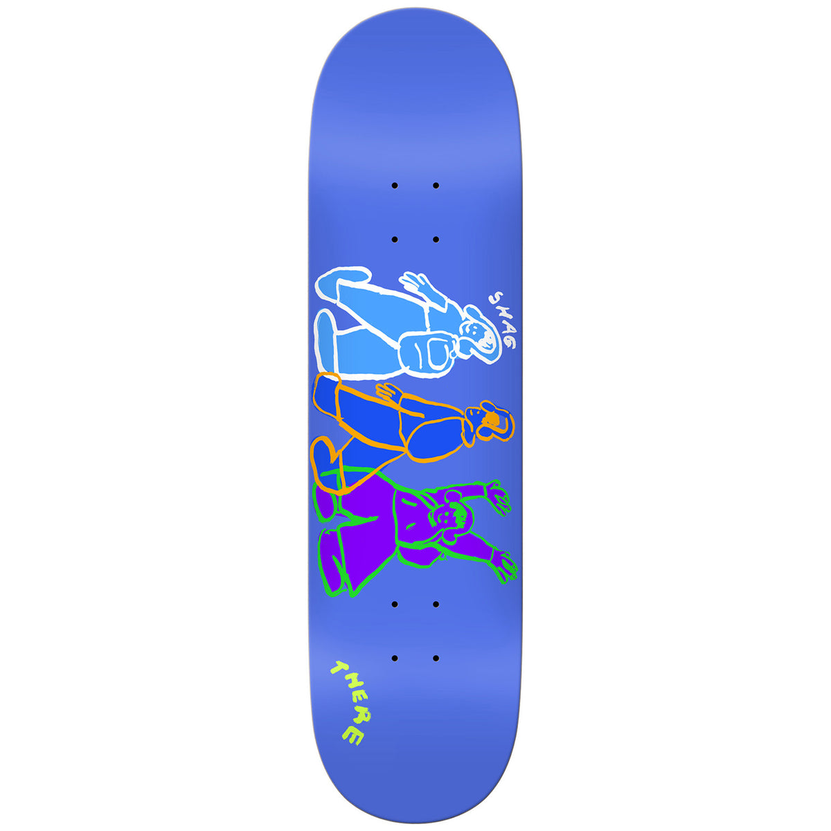 There Skateboards Shag Backpack True Fit 8.25 Skateboard Deck