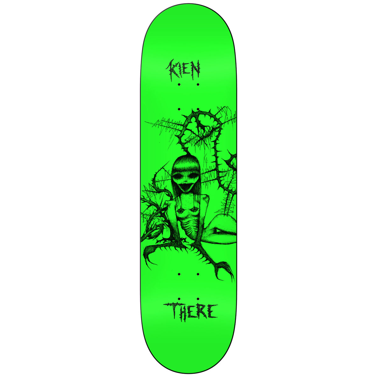 There Skateboards Kien Servered Thorns 8.38 Skateboard Deck