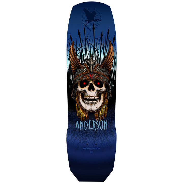 Powell Peralta Andy Anderson Heron Blue 9.13 Skateboard Deck