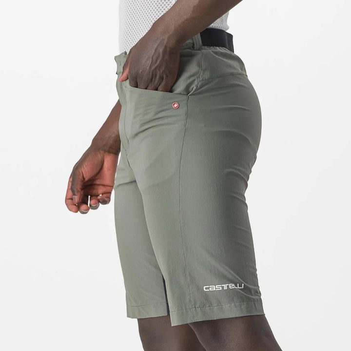Castelli Unlimited Baggy Shorts Forest Gray