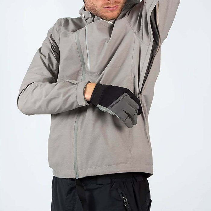 Endura Hummvee Waterproof Hooded Jacket Fossil