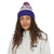 Patagonia Powder Town Beanie Park Stripe/Viking Blue