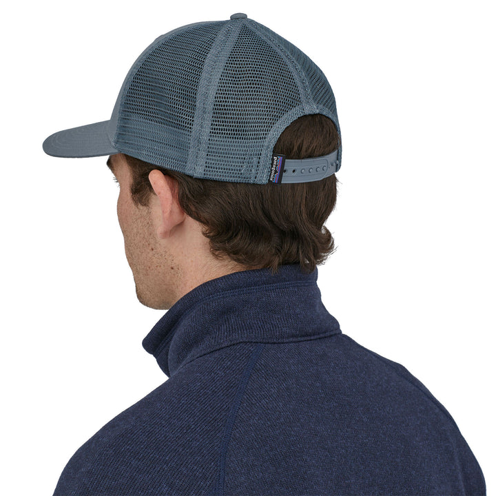 Patagonia Line Logo Ridge LoPro Trucker Hat Plume Grey