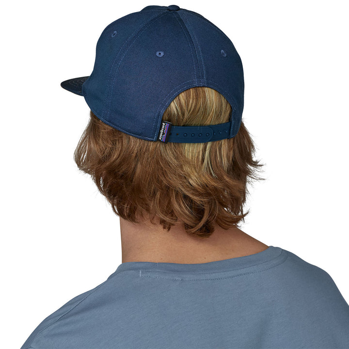 Patagonia Boardshort Label Funfarer Cap Tidepool Blue