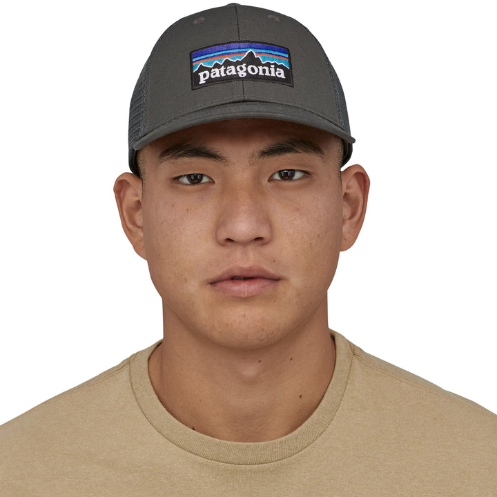 Patagonia P-6 Logo LoPro Trucker Hat Forge Grey