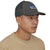Patagonia P-6 Logo LoPro Trucker Hat Forge Grey