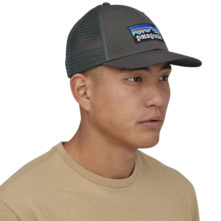 Patagonia P-6 Logo LoPro Trucker Hat Forge Grey