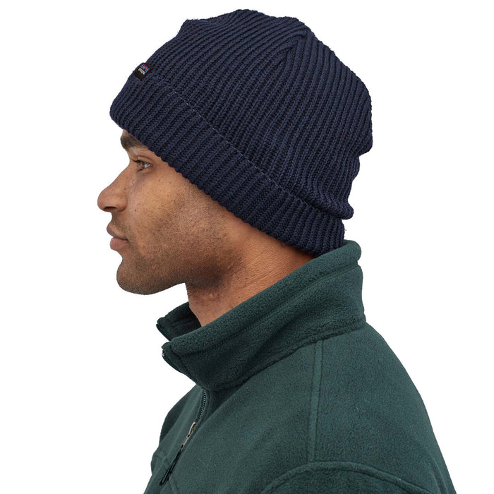 Patagonia Fishermans Rolled Beanie Navy Blue