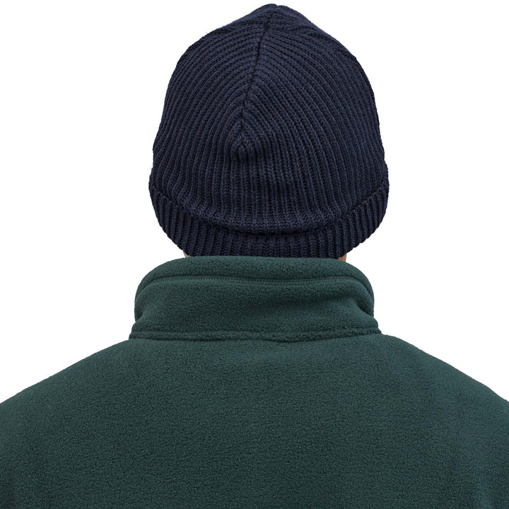 Patagonia Fishermans Rolled Beanie Navy Blue