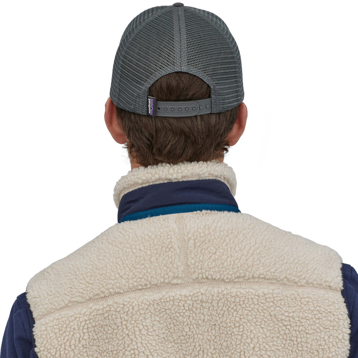 Patagonia P-6 Logo Trucker Hat Forge Grey