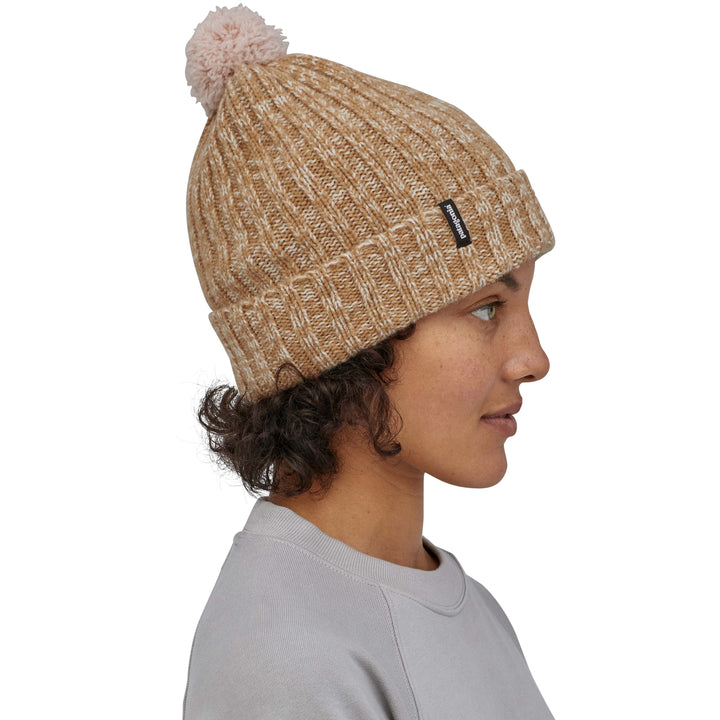 Patagonia Wool Pom Beanie - Women's Birch White