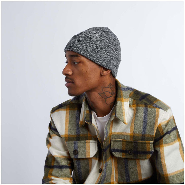 Coal The Uniform Low Beanie Black Marl