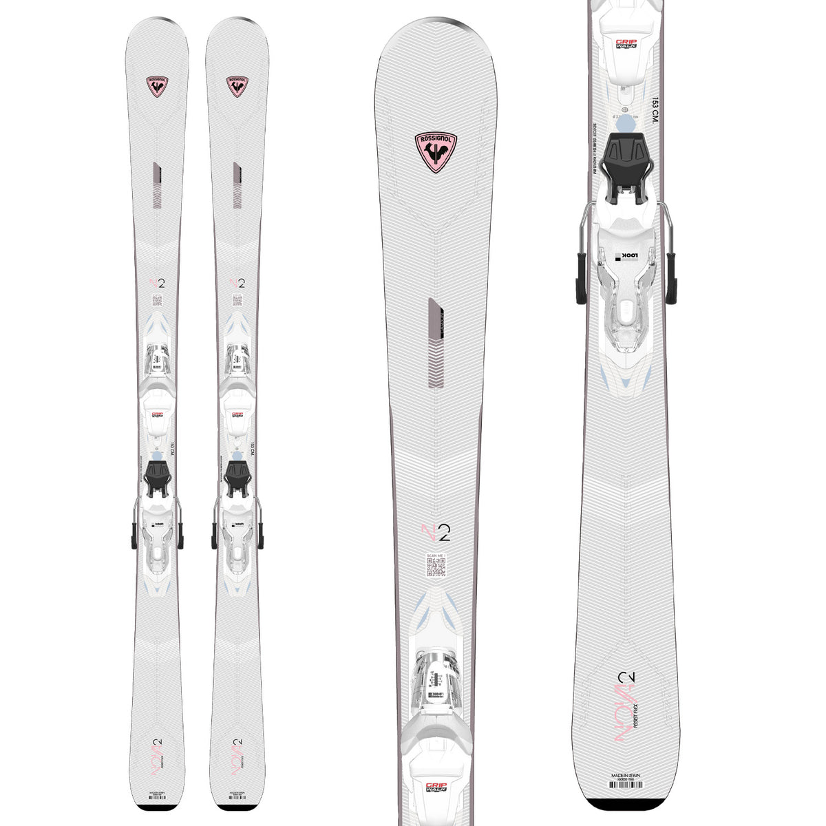 Rossignol Nova 2 Skis + Xpress 10 GW Bindings - Women's 2024