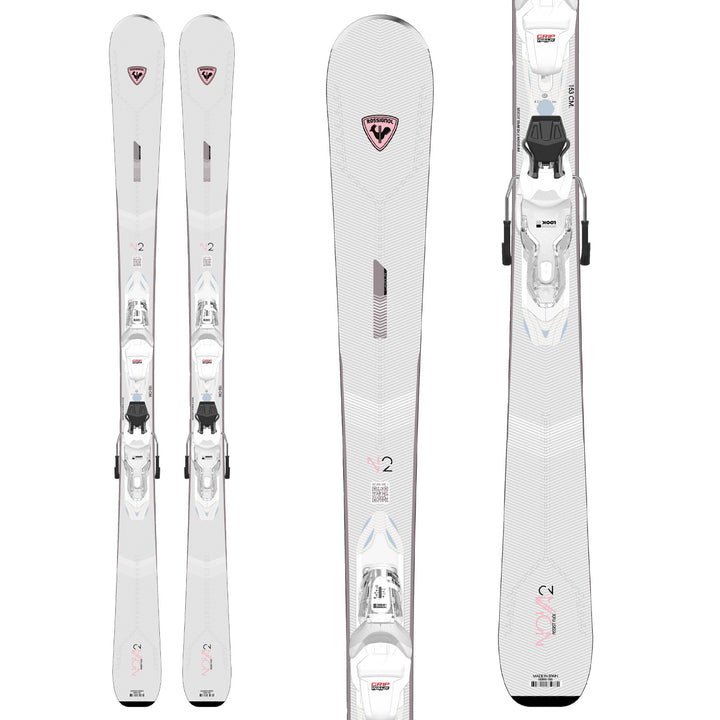 Rossignol Nova 2 Skis + Xpress 10 GW Bindings - Women's 2024