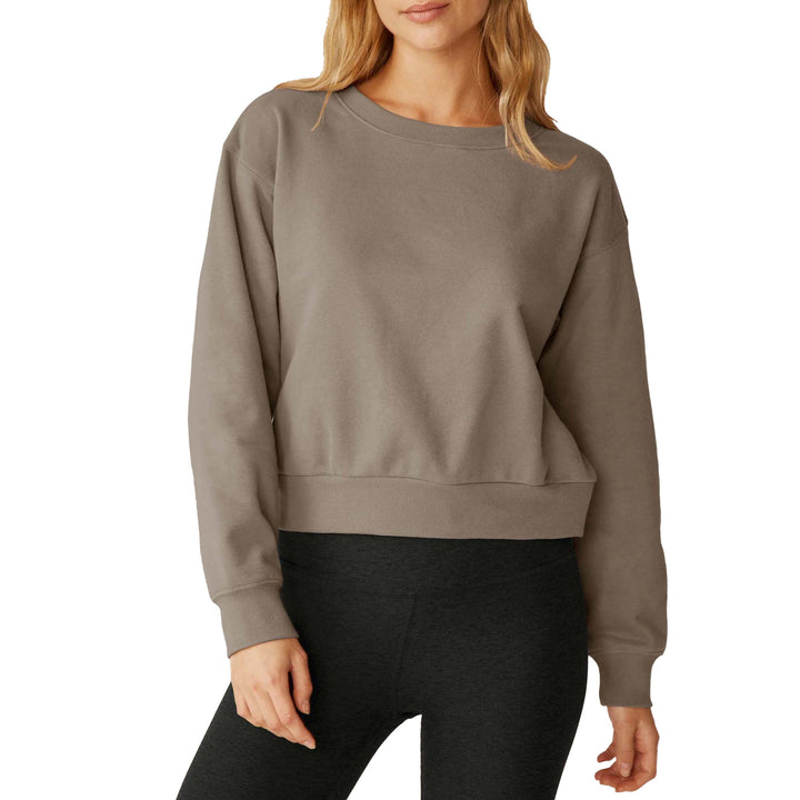 Beyond Yoga On The Go Pullover - Women's Birch
