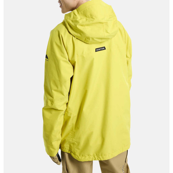 Burton GORE-TEX Powline Jacket - Men's Sulfur/True Black