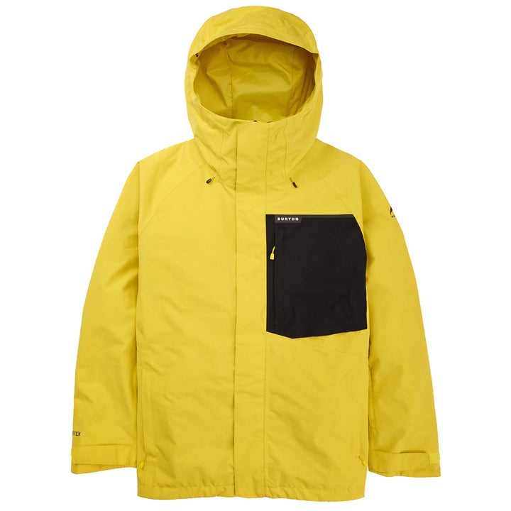 Burton GORE-TEX Powline Jacket - Men's Sulfur/True Black