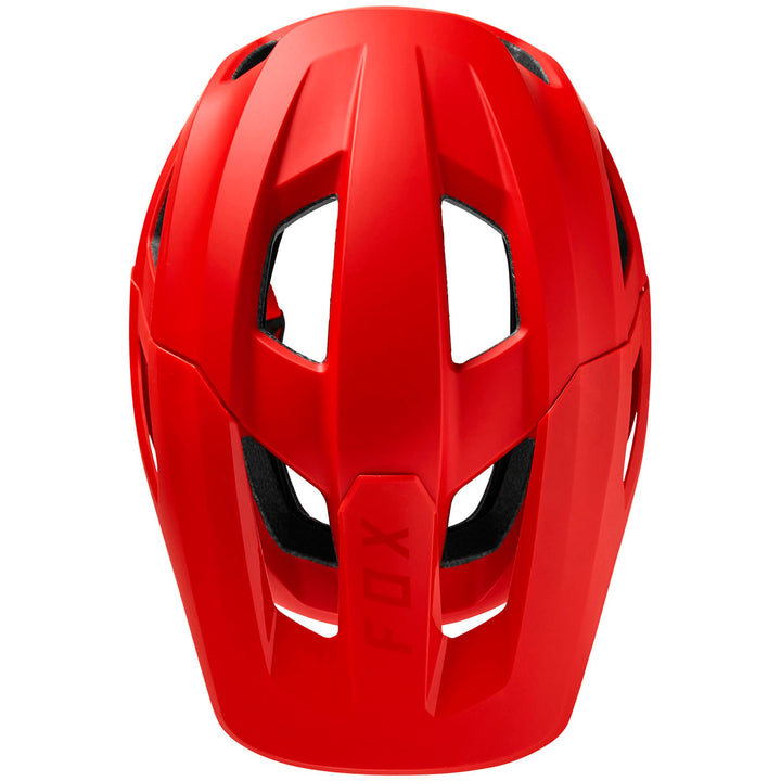 Fox Racing Mainframe MIPS Bike Helmet Trvrs Fluorescent Red