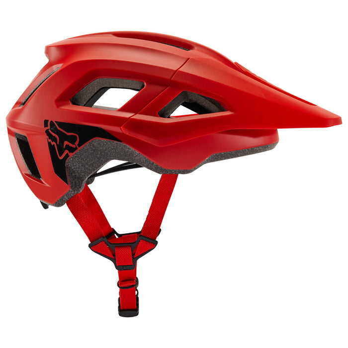Fox Racing Mainframe MIPS Bike Helmet Trvrs Fluorescent Red