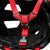 Fox Racing Mainframe MIPS Bike Helmet Trvrs Fluorescent Red