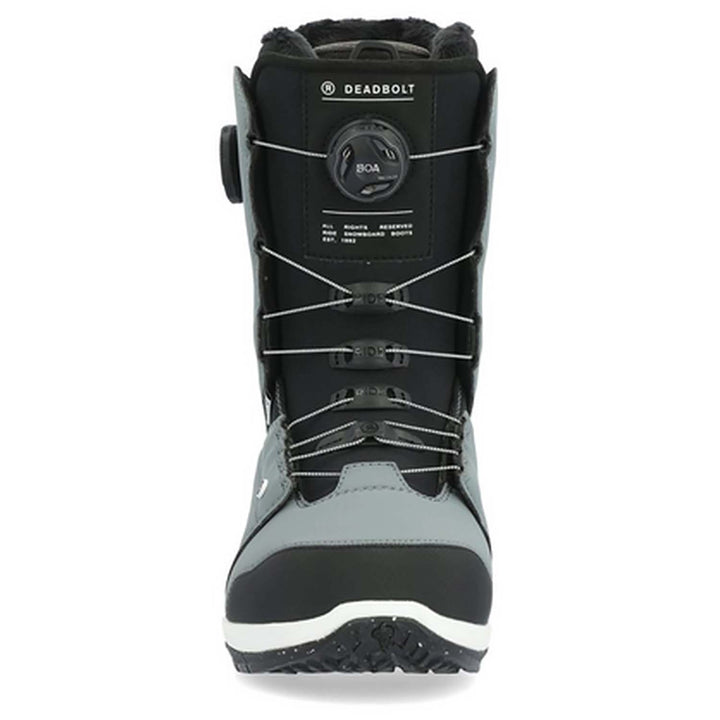 Ride Deadbolt Zonal Snowboard Boots Slate