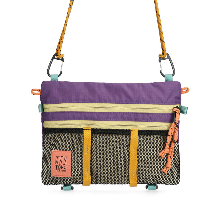 Topo Designs Mountain Accessory Shoulder Bag Loganberry/Bone White