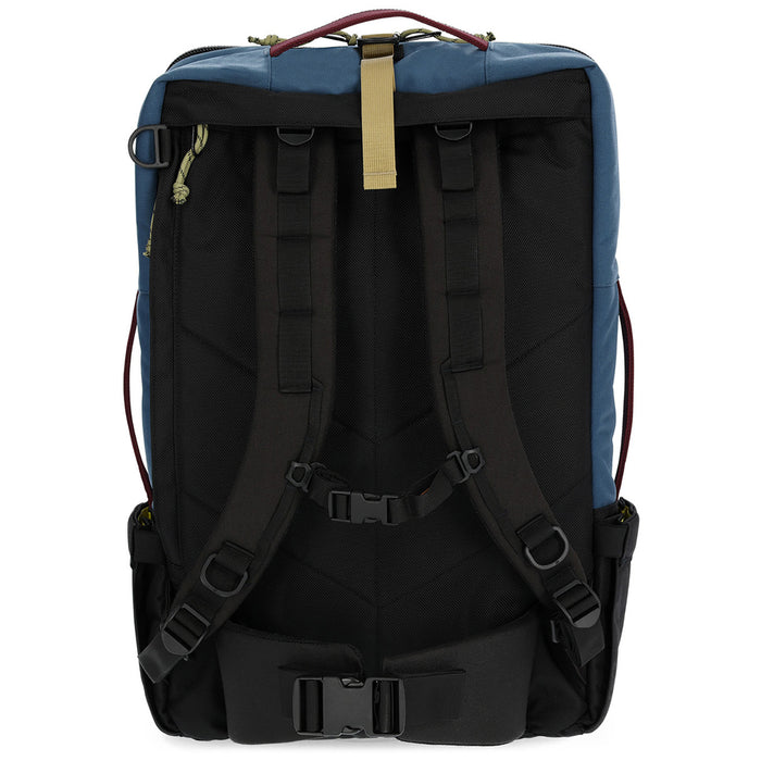 Topo Designs Global 40L Travel Bag Dark Denim/Burgundy