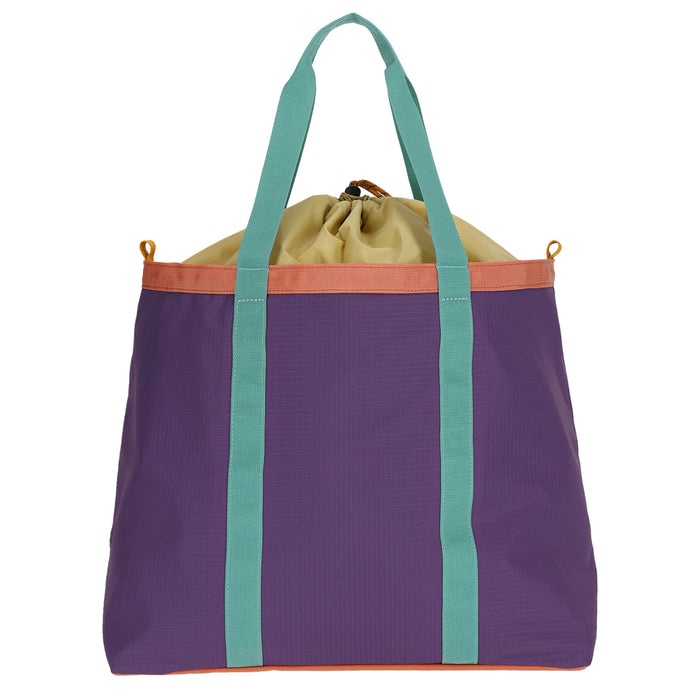 Topo Designs Mountain Utility Tote Loganberry/Bone White