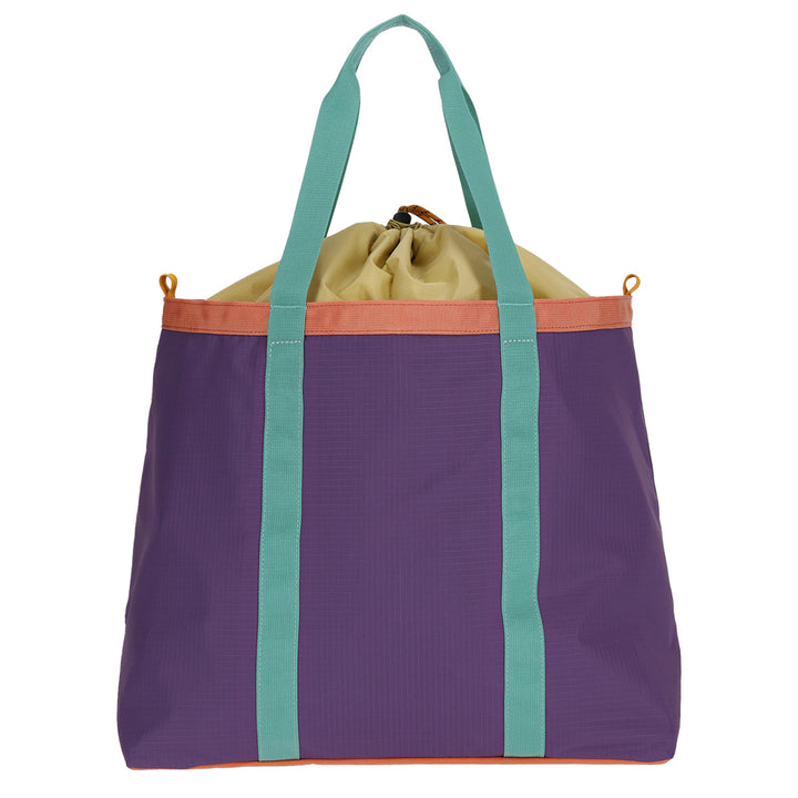 Topo Designs Mountain Utility Tote Loganberry/Bone White